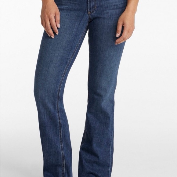 L.L. Bean Denim - LL Bean Women’s BeanFlex Jeans, Mid-Rise Bootcut